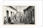 Views in Santiago De Cuba: A Street View in the Town, Cuba by Anonymous