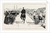 Volunteers from the 79th Highlanders Leaving England for the Ashantee War: The Parade by Anonymous