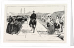 Volunteers from the 79th Highlanders Leaving England for the Ashantee War: The Parade by Anonymous