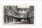 The Four Swans Inn, Bishopsgate Street, Sketched During the Recent Demolition, London by Anonymous