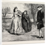 Scene from the Wandering Heir at the Queen's Theatre: Philippa Whatever I Am I Don't Care to Be Stared at Like a Wild Animal. Act IV by Anonymous