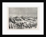 The Ashantee War: Landing Troops on the Gold Coast, Anglo Ashanti War, Ghana by Anonymous