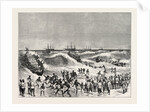 The Ashantee War: Landing Troops on the Gold Coast, Anglo Ashanti War, Ghana by Anonymous