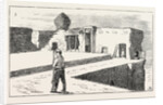 The Russian Expedition to Khiva: Sentinel on the Walls of the Fortress Chasar Asp. by Anonymous
