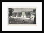 The Russian Expedition to Khiva: Pavilion Occupied by Prince Eugene M. Leuchtenberg in the Khan's Gardens by Anonymous