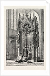 The Baldacchino Question: Gothic Baldacchino, Ratisbon Cathedral, Regensburg, Germany by Anonymous
