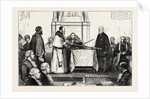 Presentation of the Freedom of the City to Sir Albert D. Sassoon, K.S.I.: The Ceremony at the Guildhall, London by Anonymous