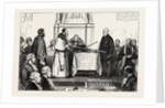Presentation of the Freedom of the City to Sir Albert D. Sassoon, K.S.I.: The Ceremony at the Guildhall, London by Anonymous