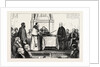 Presentation of the Freedom of the City to Sir Albert D. Sassoon, K.S.I.: The Ceremony at the Guildhall, London by Anonymous
