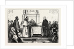 Presentation of the Freedom of the City to Sir Albert D. Sassoon, K.S.I.: The Ceremony at the Guildhall, London by Anonymous