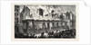 Burning of the Old Paris Opera House, Viewed from the Rue Le Peletier, France by Anonymous