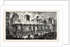 Burning of the Old Paris Opera House, Viewed from the Rue Le Peletier, France by Anonymous