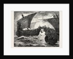 The Battle of Actium, Scene from Antony and Cleopatra at Drury Lane Theatre, London by Anonymous