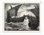 The Battle of Actium, Scene from Antony and Cleopatra at Drury Lane Theatre, London by Anonymous