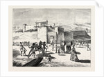 The Ashantee War, Arrival of the Governor at Cape Coast Castle by Anonymous