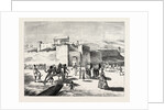 The Ashantee War, Arrival of the Governor at Cape Coast Castle by Anonymous