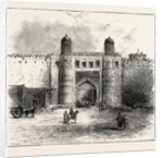 The Russian Expedition to Khiva, Views in the City: The Principal Gateway, Uzbekistan by Anonymous