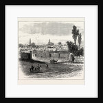The Russian Expedition to Khiva, Views in the City: General View of the Town, Uzbekistan by Anonymous