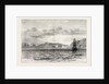 The Tetuan and the Vitoria Exchanging Broadsides, Sketched from H.M.S. Research by Anonymous