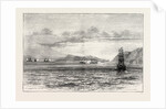 The Tetuan and the Vitoria Exchanging Broadsides, Sketched from H.M.S. Research by Anonymous