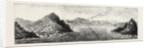 The Ashantee War: View of Aquidah, Shelled by H.M.S. Druid, August 28, 1873, Anglo Ashanti War, Ghana by Anonymous