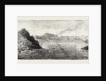 The Ashantee War: View of Aquidah, Shelled by H.M.S. Druid, August 28, 1873, Anglo Ashanti War, Ghana by Anonymous