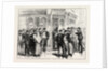 The Strike in South Wales, UK: A Street Scene at Merthyr, Before the Lord Raglan by Anonymous