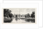 The Proposed Waterworks at Thames Ditton, the River Side As It Now is by Anonymous