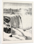 The Niagara Falls in Winter Time: Horse-Shoe Fall and Profile Rock by Anonymous