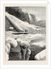 The Niagara Falls in Winter Time: Ice Mountain and American Fall by Anonymous