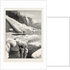 The Niagara Falls in Winter Time: Ice Mountain and American Fall by Anonymous