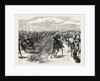 The Review Before Queen Victoria at Aldershot: A Cavalry Charge, Halt by Anonymous