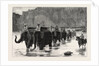 Afghanistan: A Company of the Royal Artillery Crossing the Daranta Ford, Cabul River by Anonymous