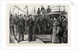 The Distress in Ireland, with the Duke of Edinburgh's Relief Squadron: The Duke of Edinburgh Visiting the United States Relief Frigate Constellation by Anonymous