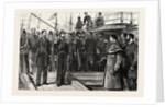 The Distress in Ireland, with the Duke of Edinburgh's Relief Squadron: The Duke of Edinburgh Visiting the United States Relief Frigate Constellation by Anonymous