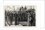 The Distress in Ireland, with the Duke of Edinburgh's Relief Squadron: The Duke of Edinburgh Visiting the United States Relief Frigate Constellation by Anonymous