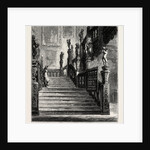 Hatfield House, Hertfordshire, the Seat of the Marquis of Salisbury: The Grand Staircase by Anonymous