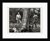 A Holiday Task at Hawarden, 1877, Gladstone Preparing to Fell a Tree by Anonymous