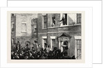 The Liverpool Election, 1812; Mr. Gladstone Speaking at Hawarden on His 70th Birthday by Anonymous