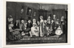 At Tea, Dr. Johnson and Oliver Goldsmith at Mrs. Thrale's by Anonymous
