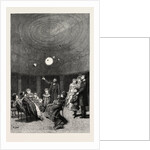 Interior of Signor Perini's New Planetarium by Anonymous