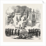 The Revolution in Sicily: Massacre of People by the Royal Troops at the Convent of the White Benedictines, Palermo, Italy by Anonymous