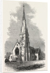Church of St. Mary, in Course of Construction at Hornsey-Rise by Anonymous
