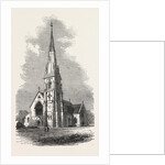 Church of St. Mary, in Course of Construction at Hornsey-Rise by Anonymous