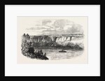 Farina, with a Man on His Back, Crossing the Niagara on a Tightrope, Seen from Clifton House Balcony, August 29, 1860 by Anonymous