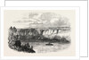 Farina, with a Man on His Back, Crossing the Niagara on a Tightrope, Seen from Clifton House Balcony, August 29, 1860 by Anonymous