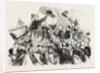 Garibaldi's Entry Into Naples, a Sketch in the Strada Di Toledo by Anonymous