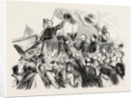 Garibaldi's Entry Into Naples, a Sketch in the Strada Di Toledo by Anonymous
