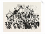 Garibaldi's Entry Into Naples, a Sketch in the Strada Di Toledo by Anonymous