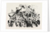 Garibaldi's Entry Into Naples, a Sketch in the Strada Di Toledo by Anonymous